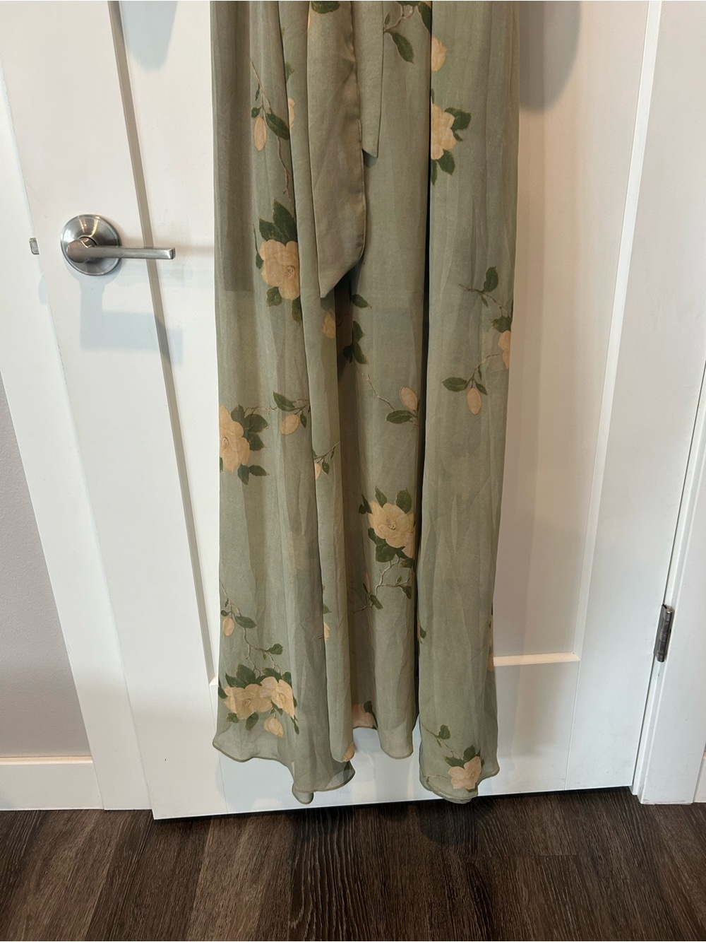 Baltic Born Kia Kimono Maxi Dress in Sage Green - Picture 3 of 11
